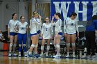 VB vs MHC  Wheaton Women's Volleyball vs Mount Holyoke College. - Photo by Keith Nordstrom : Wheaton, Volleyball, VB